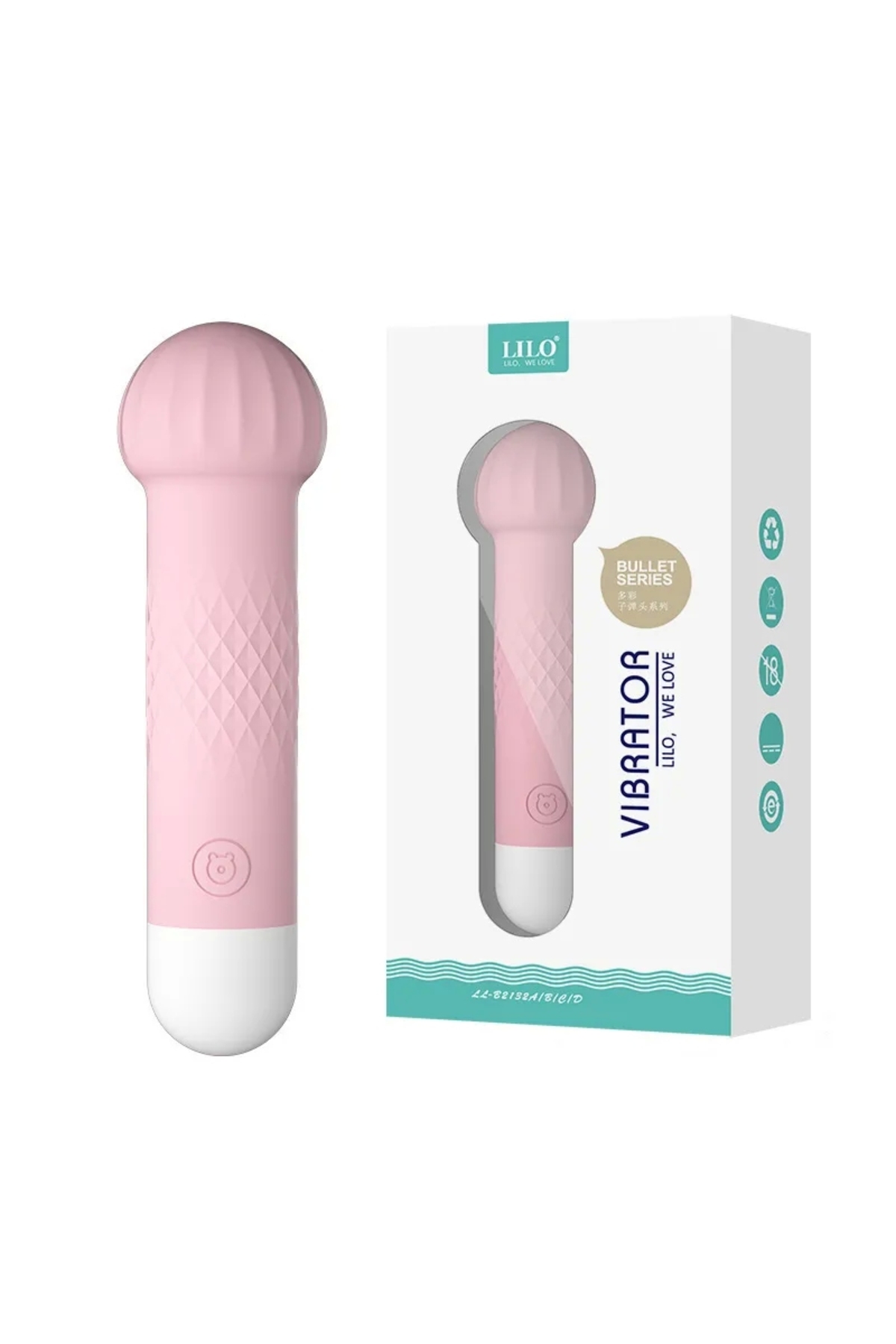 SonsuzHaz 10 Titreşim Modu USB Şarjlı Mermi Vibratör - Model 3