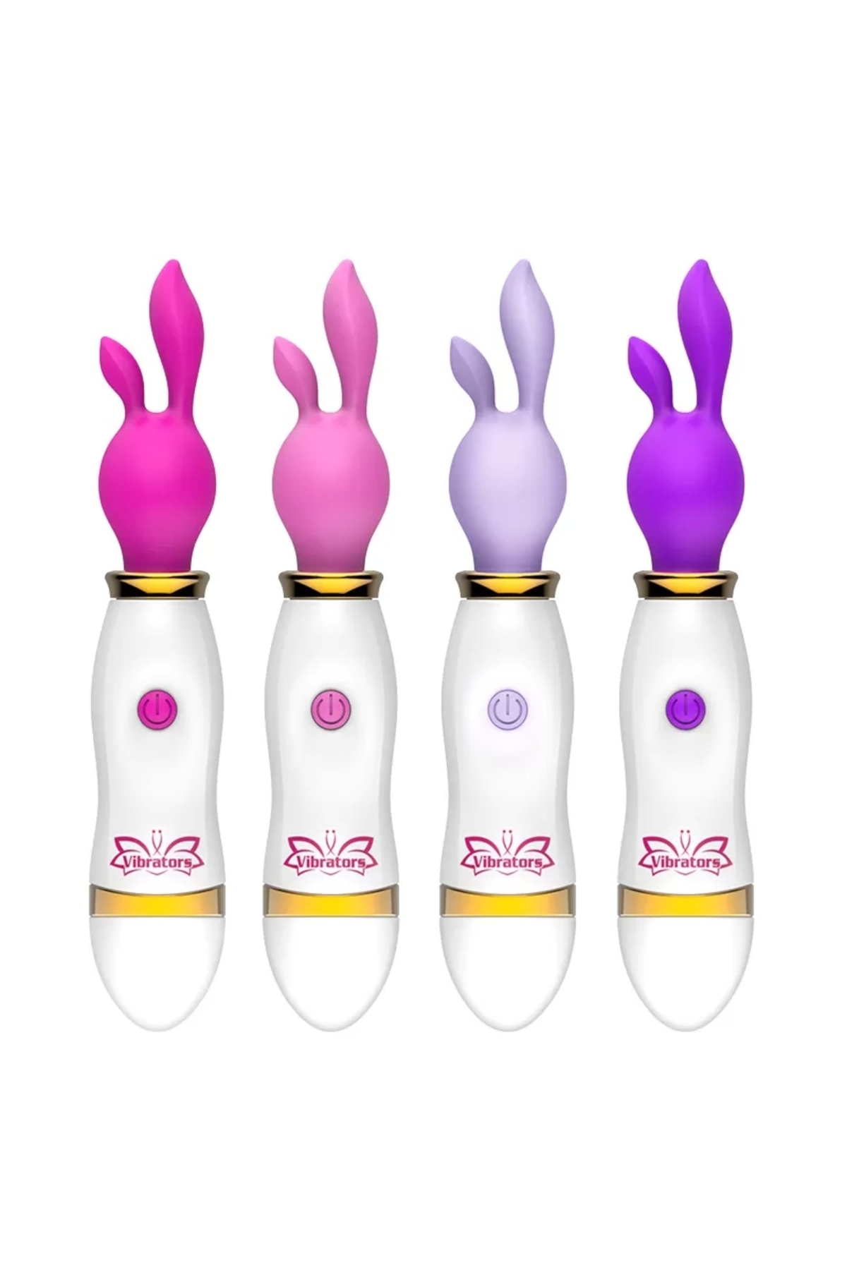 Dream Rabbit Mini Masaj Aleti - 12 Farklı Titreşim Modu - Şarjlı - Beyaz