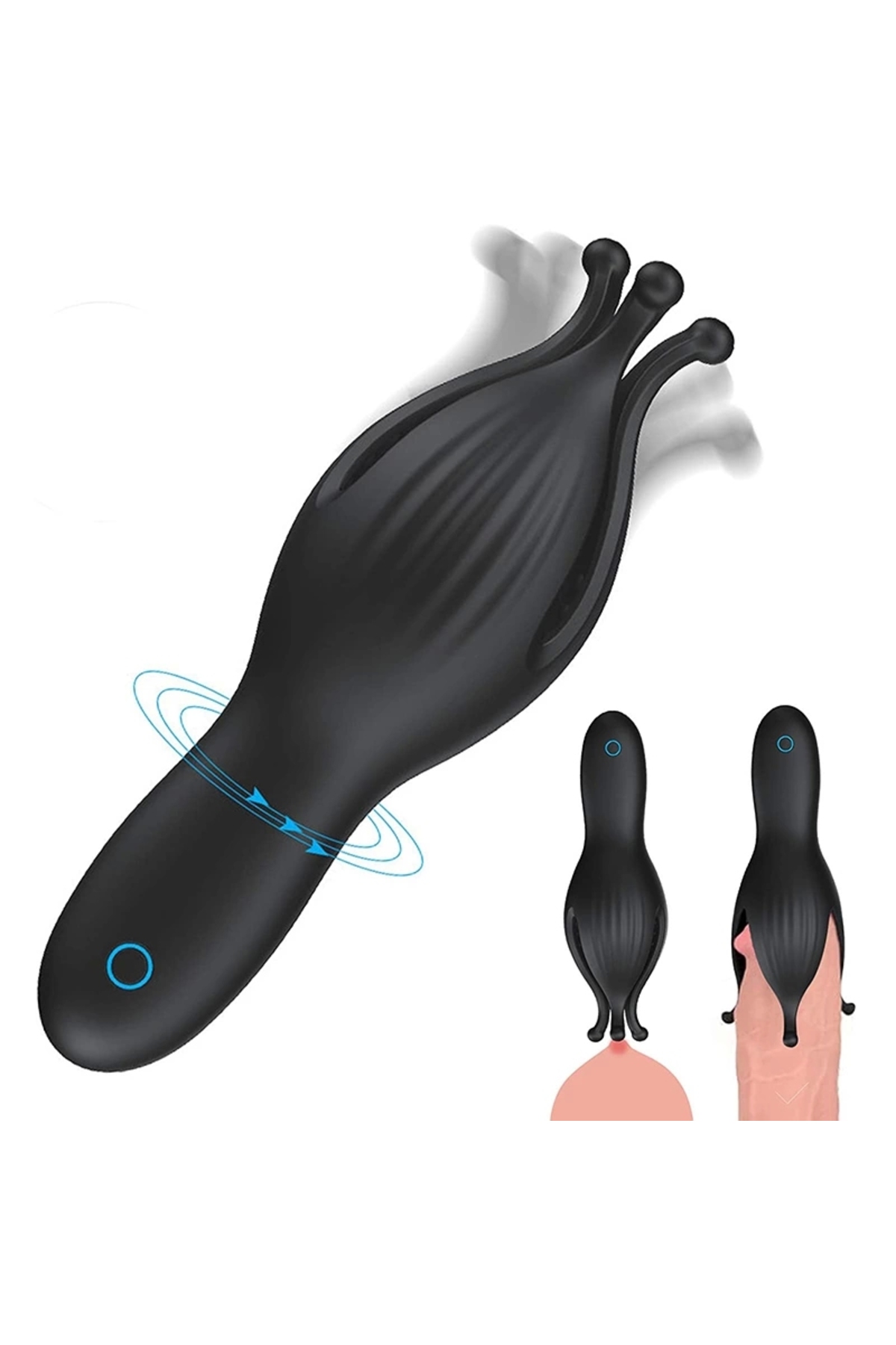 10 Farklı Titreşim Fonksiyonu | Göğüs + Penis Mastürbatörü