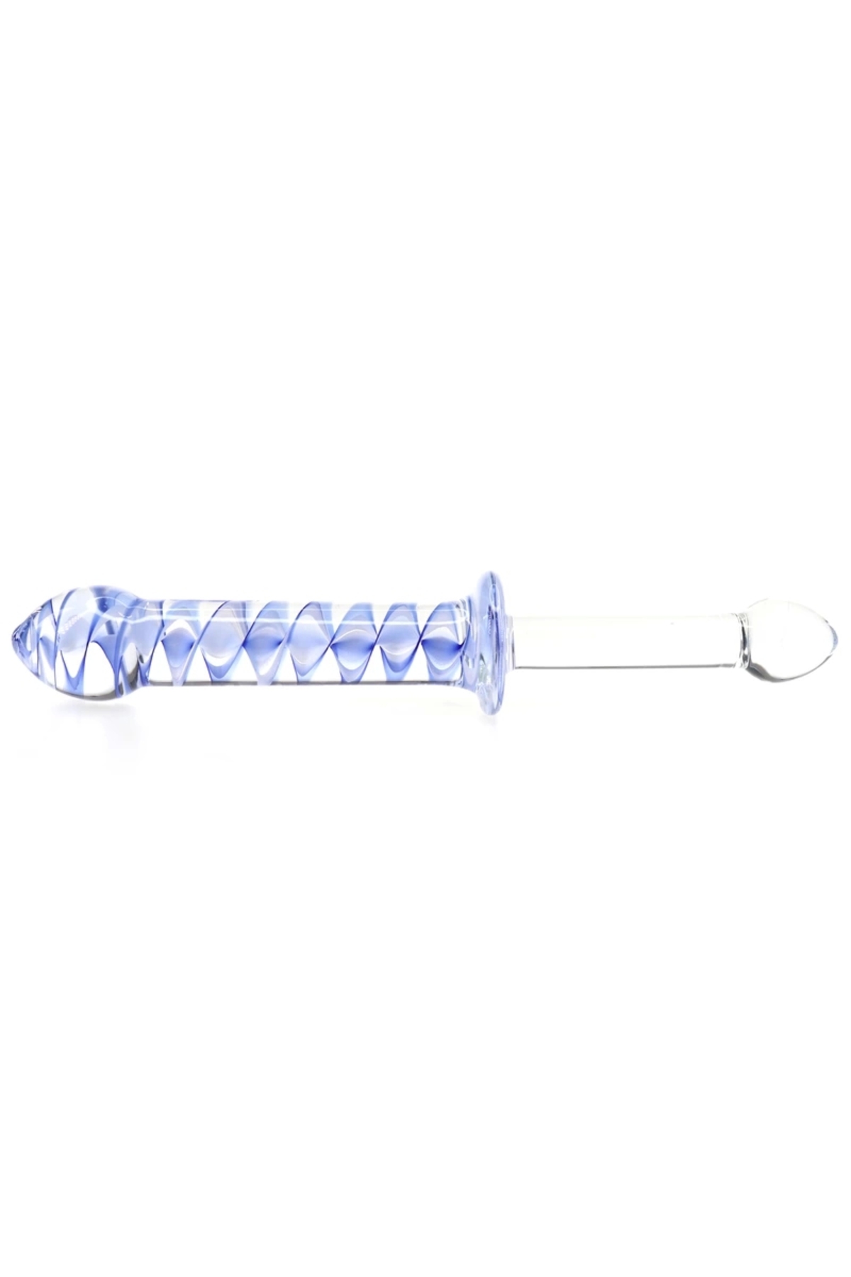 Çift Taraflı Cam Dildo Anal Plug